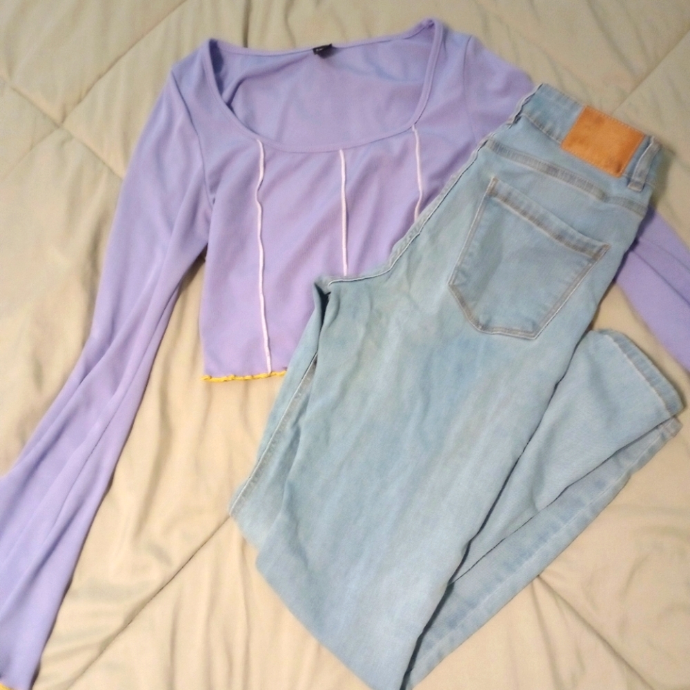 Rapunzel crop top